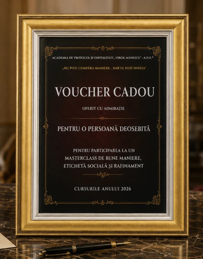 Voucher Cadou A.P.O.® MasterClass 2026 - O experiență de rafinament 1