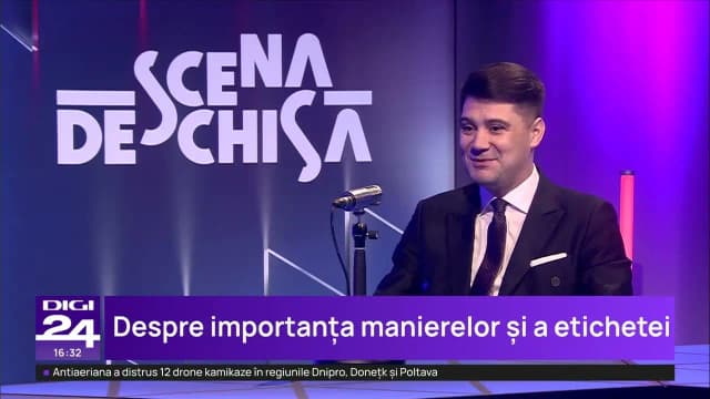 Scena deschisă cu Virgil Mănescu: Manierele nu se vor demoda nicioadată